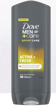 Dove spg. 250ml Sportage Active +Fresh Men - Kosmetika Pro muže Vlasová kosmetika Gely